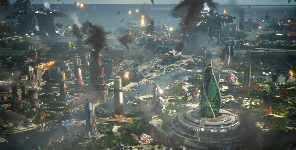 Xandar, or a screen grab from SimCity?