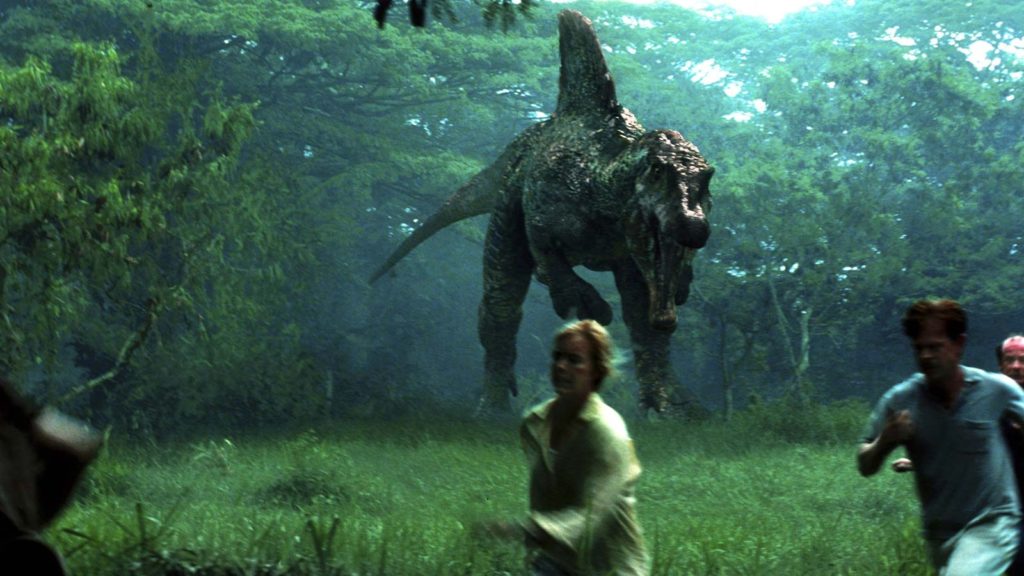 jurassic park 3 spinosaurus attack